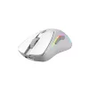 Glorious Gaming Glorious Model D 2 Wireless - matná biela, pravá ruka, RF Wireless, 19000 DPI, biela