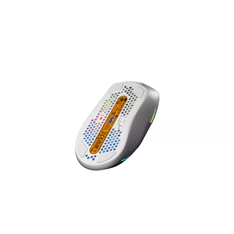 Glorious Gaming Glorious Model D 2 Wireless - matná biela, pravá ruka, RF Wireless, 19000 DPI, biela