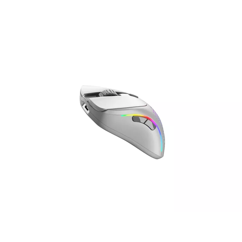 Glorious Gaming Glorious Model D 2 Wireless - matná biela, pravá ruka, RF Wireless, 19000 DPI, biela