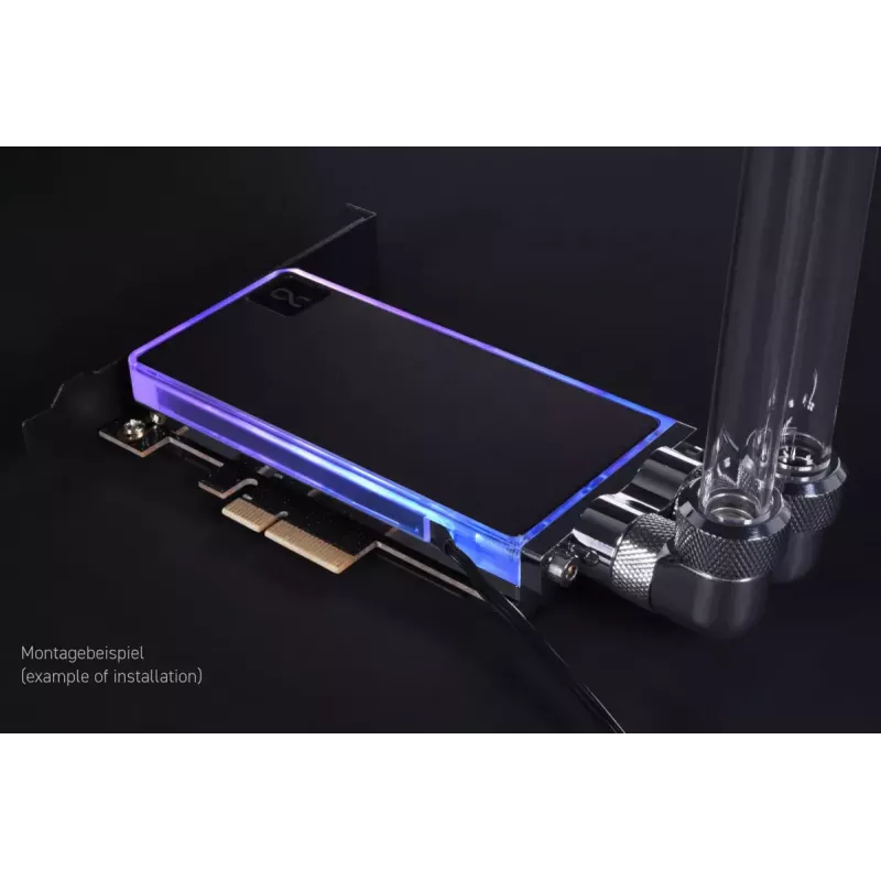 Alphacool Core M.2 NVMe PCIe 5.0 kvapalinový chladič s backplate
