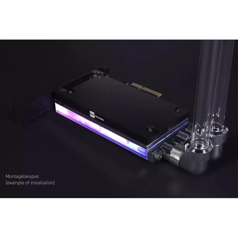 Alphacool Core M.2 NVMe PCIe 5.0 kvapalinový chladič s backplate