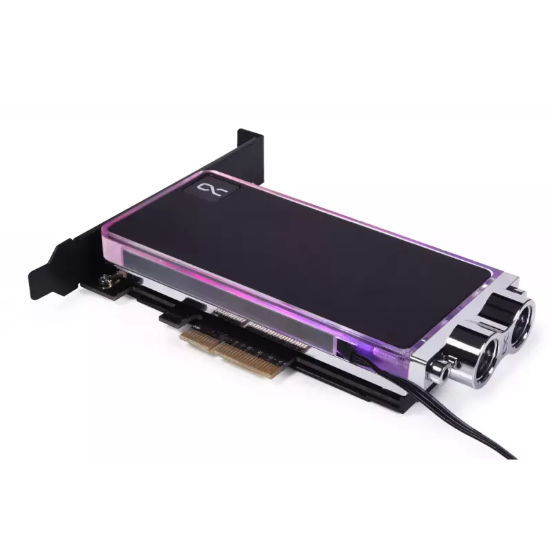 Alphacool Core M.2 NVMe PCIe 5.0 kvapalinový chladič s backplate