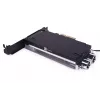 Alphacool Core M.2 NVMe PCIe 5.0 kvapalinový chladič s backplate