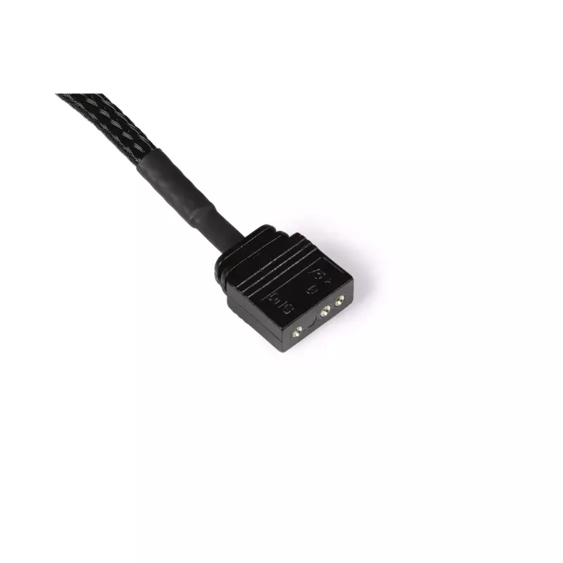 RGB rozbočovací kábel Alphacool 18709 5V čierny plast 150mm
