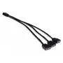 RGB rozbočovací kábel Alphacool 18709 5V čierny plast 150mm