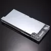 Vodný blok + backplate Phanteks Glacier G40 akryl meď sivá transparentná