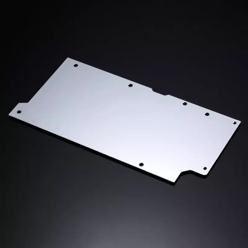 Vodný blok + backplate Phanteks Glacier G40 akryl meď sivá transparentná