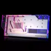 Vodný blok + backplate Phanteks Glacier G40 akryl meď sivá transparentná