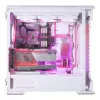 Vodný blok + backplate Phanteks Glacier G40 akryl meď sivá transparentná