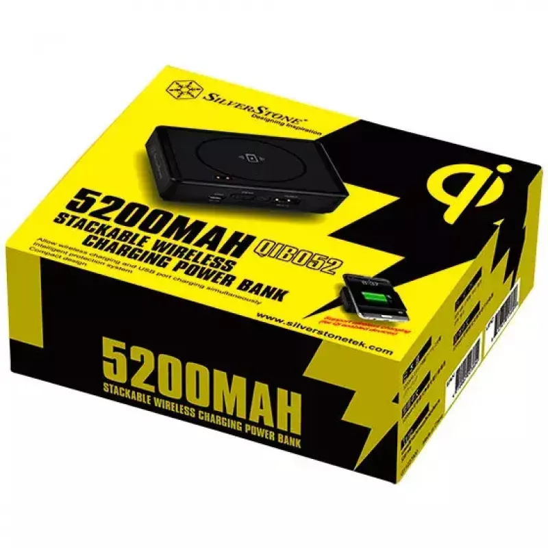 Prenosná powerbanka Silverstone QIB052 5200 mAh