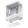 Počítačová skriňa Jonsbo D400 Midi Tower ATX Tempered Glass – biela