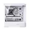 Počítačová skriňa Jonsbo D400 Midi Tower ATX Tempered Glass – biela