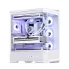Počítačová skriňa Jonsbo D400 Midi Tower ATX Tempered Glass – biela