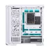 Počítačová skriňa Jonsbo D400 Midi Tower ATX Tempered Glass – biela
