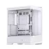 Počítačová skriňa Jonsbo D400 Midi Tower ATX Tempered Glass – biela