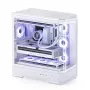 Počítačová skriňa Jonsbo D400 Midi Tower ATX Tempered Glass – biela
