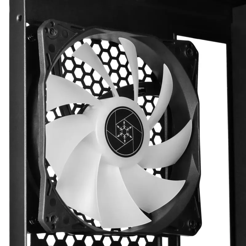 PC skriňa Silverstone FARA H1M PRO Micro Tower čierna