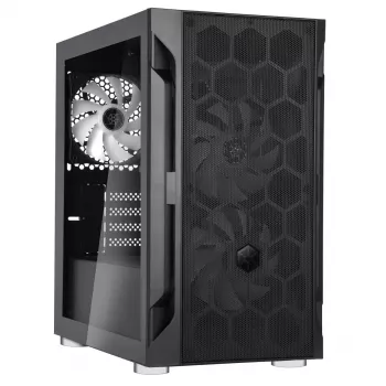 PC skriňa Silverstone FARA H1M PRO Micro Tower čierna