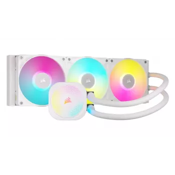 CORSAIR CPU chladič - Icue Link Titan 360 Rx RGB AIO kvapalinový chladič - biely