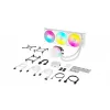 CORSAIR CPU chladič - Icue Link Titan 360 Rx RGB AIO kvapalinový chladič - biely