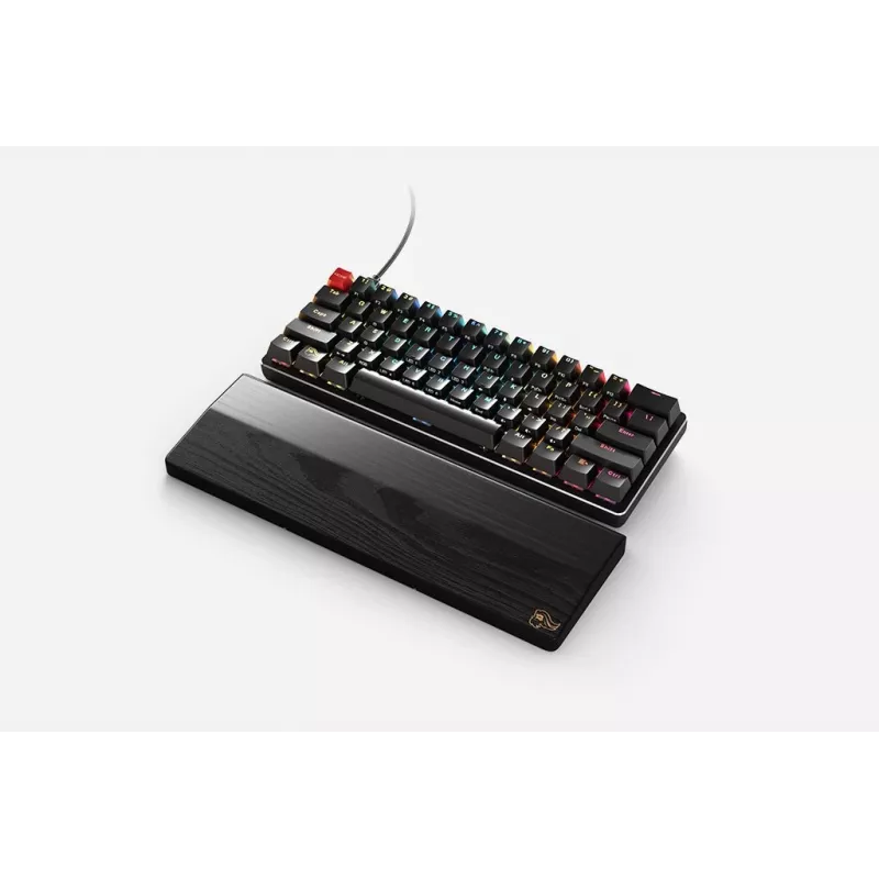 Drevená podložka pod zápästie pre klávesnicu Glorious PC Gaming Race GV-75-DARK čierna