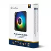 Vzduchový chladič Silverstone Air Slimmer 120 12 cm čierny transparentný