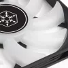 Vzduchový chladič Silverstone Air Slimmer 120 12 cm čierny transparentný