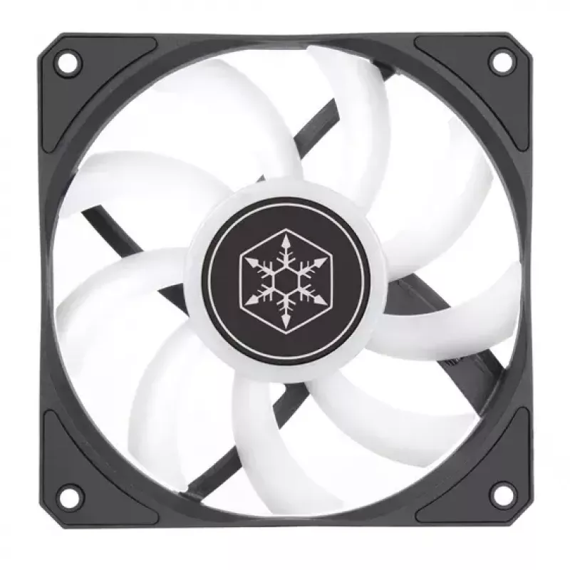 Vzduchový chladič Silverstone Air Slimmer 120 12 cm čierny transparentný