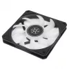 Vzduchový chladič Silverstone Air Slimmer 120 12 cm čierny transparentný