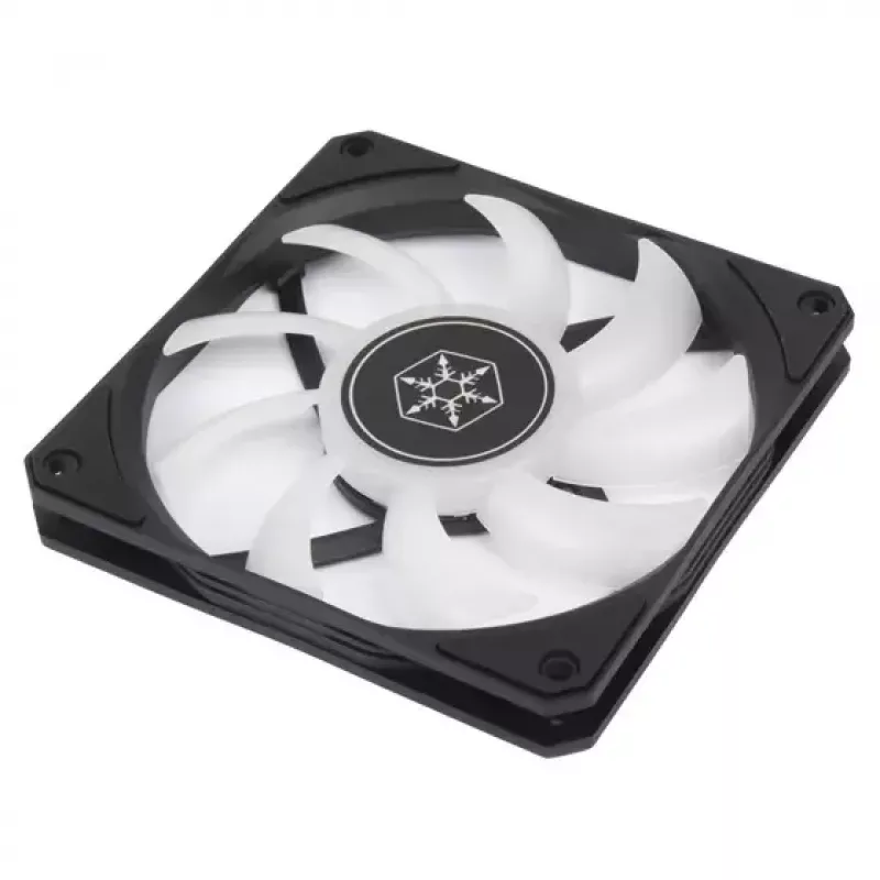 Vzduchový chladič Silverstone Air Slimmer 120 12 cm čierny transparentný