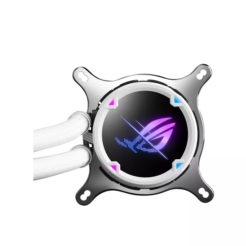 ASUS ROG STRIX LC II 240 ARGB White Edition procesorový all-in-one kvapalinový chladič 12 cm 1 ks