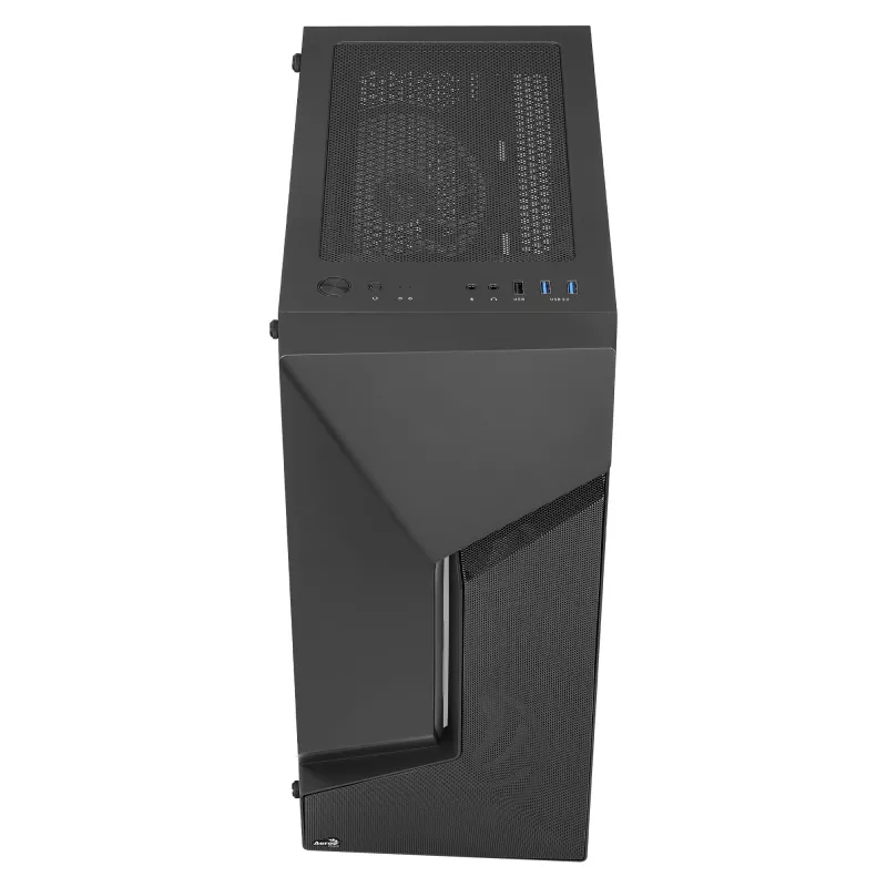 Aerocool SCAPEBKV3 Gaming ATX skriňa predné RGB LED temperované sklo 3x ARGB ventilátory čierna
