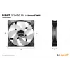 be quiet! LIGHT WINGS LX 120mm PWM ventilátor do počítačovej skrine 12 cm čierny 1 kus