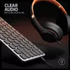 Axagon HMC-KB-GE, USB 5Gbps hub s klávesnicou, HDMI 4K/60Hz, 3x USB-A, SD/mSD, Audio, PD 100, nemecký layout