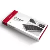 Axagon HMC-KB-GE, USB 5Gbps hub s klávesnicou, HDMI 4K/60Hz, 3x USB-A, SD/mSD, Audio, PD 100, nemecký layout