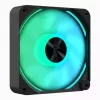 APNX FP2-120 PWM ARGB ventilátor do skrinky, 120 mm, 500–1800 ot./min, 83,85 CFM, 34,8 dB, čierny