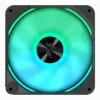 APNX FP2-120 PWM ARGB ventilátor do skrinky, 120 mm, 500–1800 ot./min, 83,85 CFM, 34,8 dB, čierny