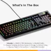 Glorious PC Gaming Race GMMK 3 PRO Barebones klávesnica Full-Size USB RGB LED