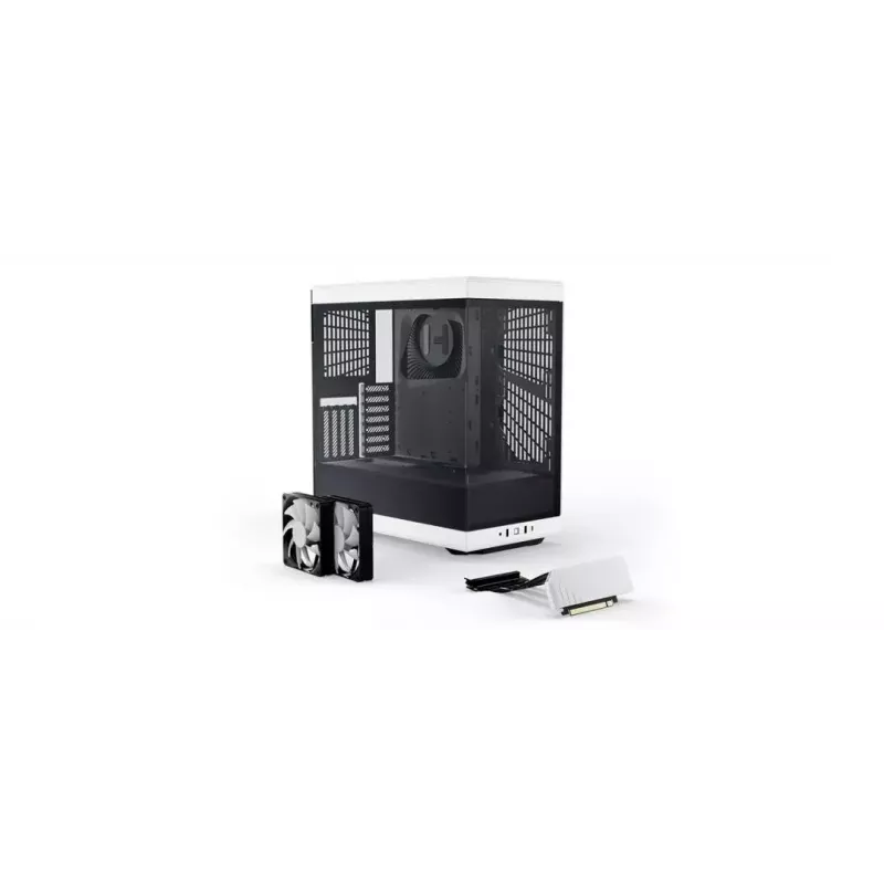PC skriňa HYTE Y40 Midi Tower čierna, biela