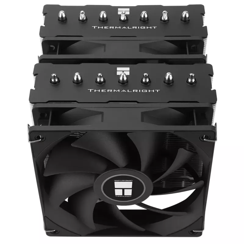 Vzduchový chladič Thermalright Phantom Spirit 120 SE 12 cm čierny 66,17 cfm