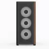 Aerocool D501A Midi Tower čierna, drevo