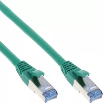 InLine Patch kábel S/FTP PiMF Cat.6A halogen free 500MHz zelený 3m