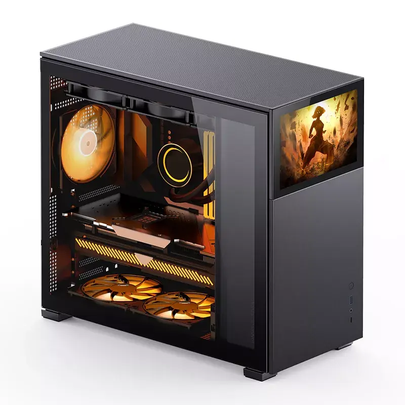 PC skriňa Jonsbo D41 STD Midi Tower čierna