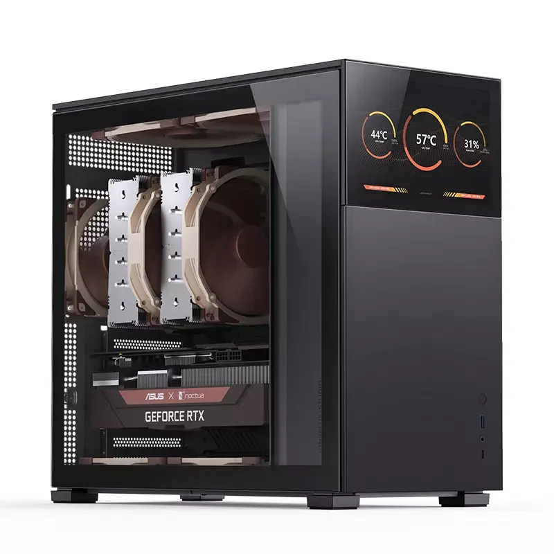 PC skriňa Jonsbo D41 STD Midi Tower čierna