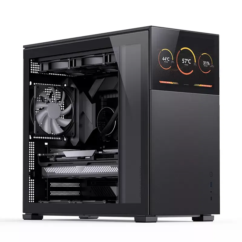 PC skriňa Jonsbo D41 STD Midi Tower čierna