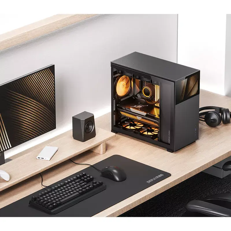 PC skriňa Jonsbo D41 STD Midi Tower čierna