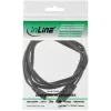 InLine 3,5mm jack Y kábel konektor samec na 2x 3,5mm jack konektor samica stereo, 0,2 m