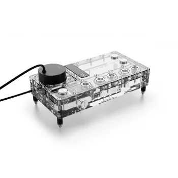 Pumpa & Reservoir Alphacool Core Distro Plate čierna transparentná akryl hliník keramika syntetika