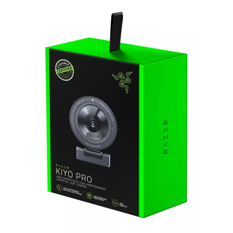 Webkamera Razer Kiyo Pro 2,1 MP 1920 x 1080 pixelov USB čierna
