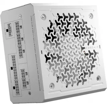 CORSAIR napájací zdroj – RMe séria RM850e – plne modulárny, tichý, ATX – biely